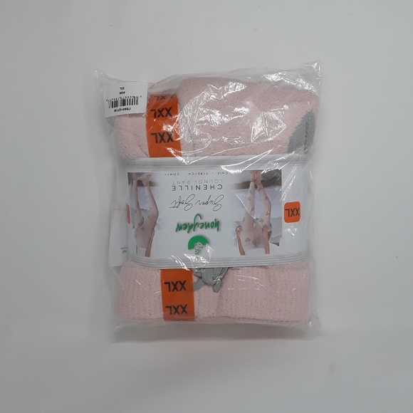 Honeydew Super Soft Chenille PJ Pajama Legging Pant Hearts NWT XXL 2XL - Picture 3 of 11